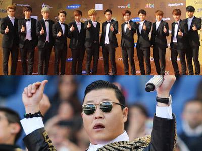 Daebak! EXO dan Psy Raih Penghargaan Tertinggi di 'Golden Disk Awards 2014'!